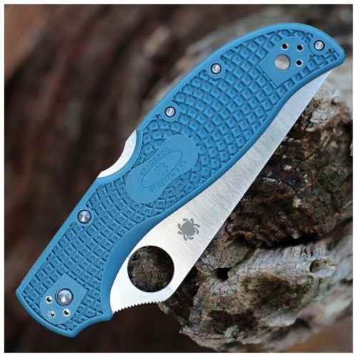 Ніж Spyderco Stretch 2 XL Lightweight K390 FRN Blue (C258FPK390)