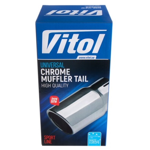 Насадка на глушник VITOL НГ-1013-BL
