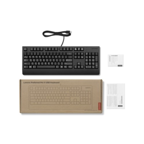 Клавіатура Lenovo Preferred Pro II USB UA Black (4Y41R64624)