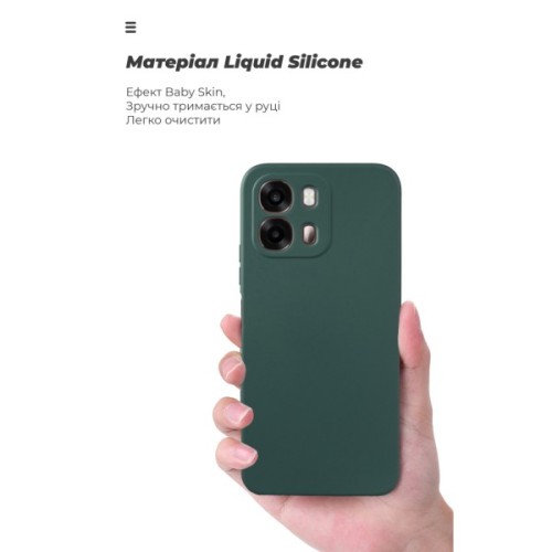 Чохол до мобільного телефона Armorstandart ICON OPPO A6S 4G / A6 4G Dark Green (ARM90350)