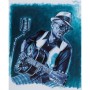 Лайнер Faber-Castell набір капілярних ручок пензликів PITT Artist Pens Brush The Blues, 8 кольорів (32113)