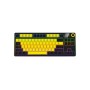 Клавіатура Lorgar KBP70TKLW Wireless TKL Mechanical Pro UA Black/Yellow (LRG-KBP70TKLW-YL-US)