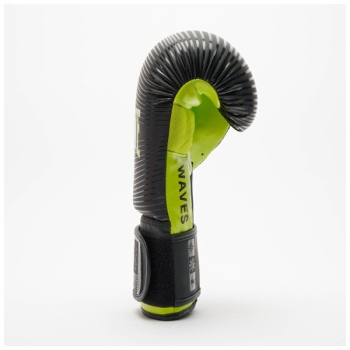 Боксерські рукавички Leone GN313 Waves Black 16 унцій (GN313_Black_16oz)