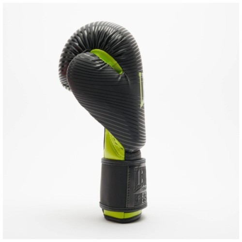 Боксерські рукавички Leone GN313 Waves Black 16 унцій (GN313_Black_16oz)