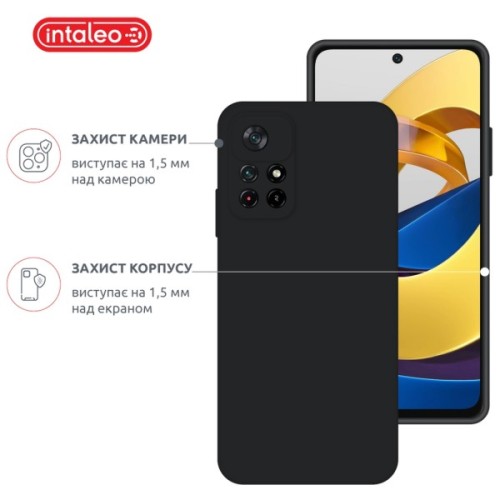Чохол до мобільного телефона Intaleo SoftShell Xiaomi Poco M4 Pro 5G Black (1283126558160)