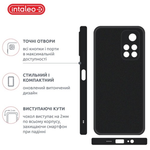 Чохол до мобільного телефона Intaleo SoftShell Xiaomi Poco M4 Pro 5G Black (1283126558160)