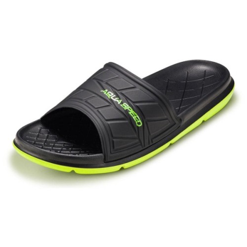 Шльопанці Aqua Speed Aspen 534-07 чорний, жовтий 36 (5908217684806)