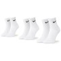 Шкарпетки Nike U NK EVERYDAY LTWT ANKLE 3PR SX7677-100 34-38 3 пари Білі (888407238970)