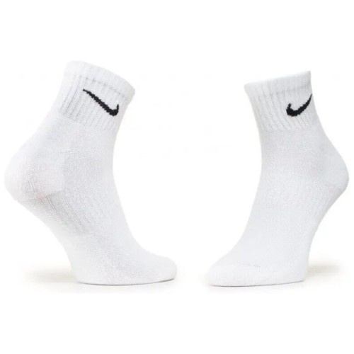 Шкарпетки Nike U NK EVERYDAY LTWT ANKLE 3PR SX7677-100 34-38 3 пари Білі (888407238970)