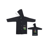 Дощовик дитячий Kite Crazy mode S 115-130 см Чорний (K24-2600S)