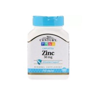 Мінерали 21st Century Цинк, 50 мг, 110 таблеток (CEN-21393)