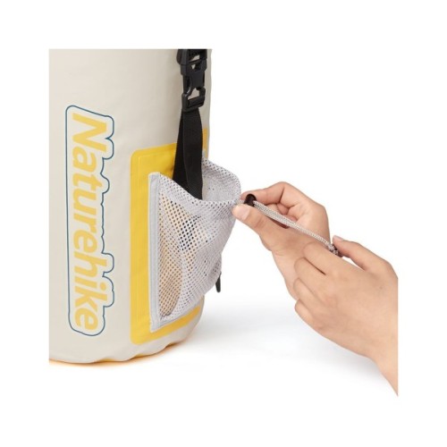 Гермомішок Naturehike CNK2300BS017 15 л білий (6976023925351)