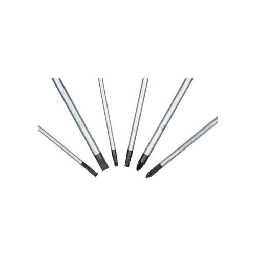 Набір викруток Bosch набір 6шт, SL 3.5, 6.5 мм, Т15х75мм, Т20х100мм, PH1x100мм, PZ2x125 мм (1.600.A02.CV3)