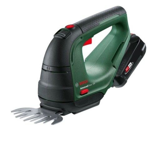 Кущоріз Bosch AdvancedShear 18В-10, 10/20см, крок різу 8мм (без АКБ та ЗП) (0.600.857.001)