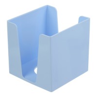Підставка-куб для листів і паперів Buromax 90х90х90 мм, блакитний (BM.6360-14)