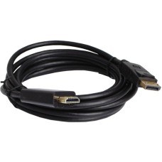 Кабель мультимедійний DisplayPort M to HDMI M 3.0m 4K60Hz black Patron (PN-DP-HDMI-30)