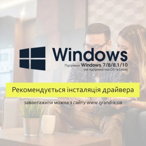 Bluetooth-адаптер Grand-X 5.4 Realtek RTL8761B, 7 devices, aptX, Low Energy (BT50G)