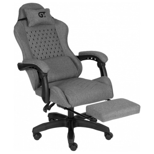 Крісло ігрове GT Racer X-2339 Black/Gray (X-2339 Fabric Black/Gray)