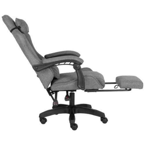 Крісло ігрове GT Racer X-2339 Black/Gray (X-2339 Fabric Black/Gray)