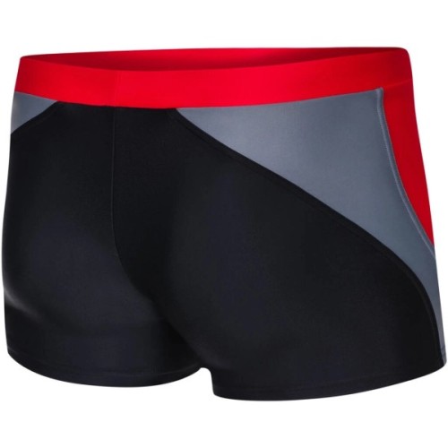 Плавки Aqua Speed Dario 346-16 чорний, червоний, сірий M (5908217662293)