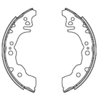 Гальмівні колодки REMSA 4230.00