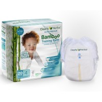 Підгузки Clearly Herbal Bamboo, розмір 4 (9-15 кг), 20 шт. (1124)
