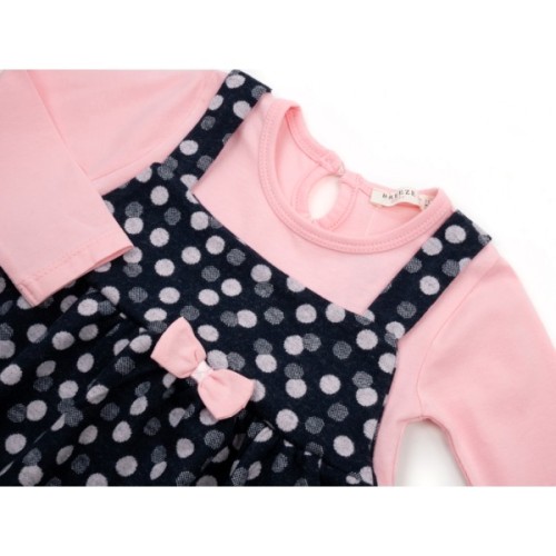 Плаття дитяче Breeze в горошок (17884-92G-pink)