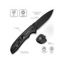 Ніж Civivi Hyperpulse Darkwash Black Aluminum (C23087A-1)