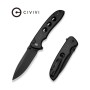 Ніж Civivi Hyperpulse Darkwash Black Aluminum (C23087A-1)