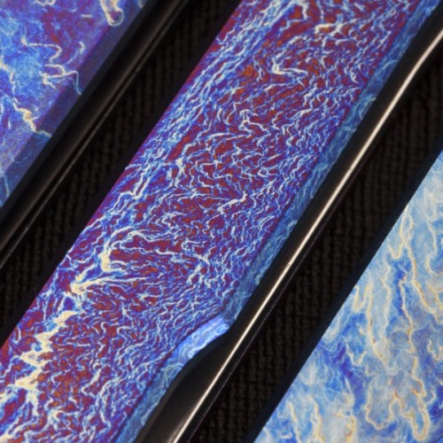 Ніж Ocaso Solstice, Anodized titanium, Satin (10DBS)