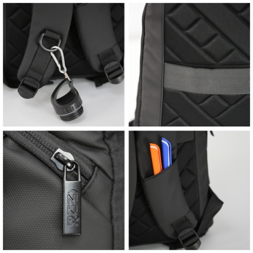 Рюкзак туристичний NikiBo Trail 12л чорний (30011505-01)