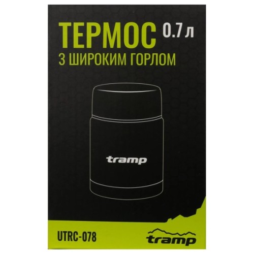 Термос Tramp з широким горлом 0,7л (UTRC-078)
