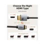 Кабель мультимедійний HDMI micro M to HDMI M 0.5m 8K60Hz Cabletime (CA915873)