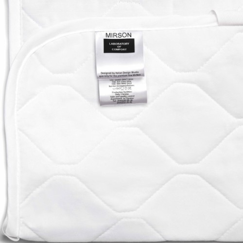 Наматрацник MirSon № 965 Natural Line Стандарт Cotton 70x190 см (2200000834256)