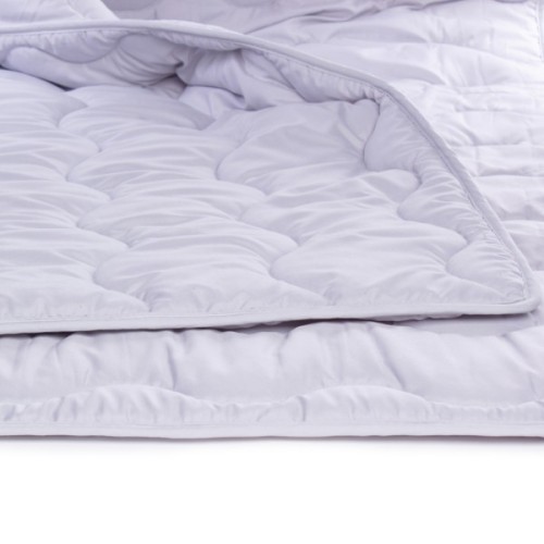 Ковдра MirSon антиалергенна EcoSilk всесезонна №9007 Eco Light Gray 110x140 см (2200005992999)