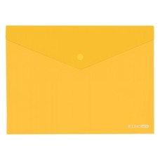 Папка - конверт Economix В5 180 мкм прозора, фактура "глянець", жовта (E31302-05)