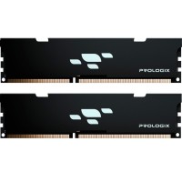Модуль пам'яті для комп'ютера DDR4 32GB (2x16GB) 3600 MHz Black Prologix (PRO32GB3600B4K)