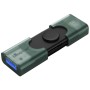 USB флеш накопичувач Kingston 128GB DataTraveler Duo USB 3.2 / Type-C Black/Green (DTDEG2/128GB)