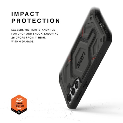 Чохол до мобільного телефона UAG Samsung Galaxy S26+ Monarch Pro with Magnet Kevlar black (214514113940)