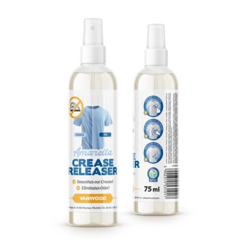Засіб для прасування Amarella Праска-спрей розгладжувач складок Vanwood 75 мл (5907100190271)