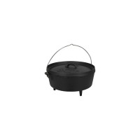 Котел туристичний Bo-Camp Dutch Oven Cast Iron 31 cm / 5 L Black (2122410) (DAS303290)