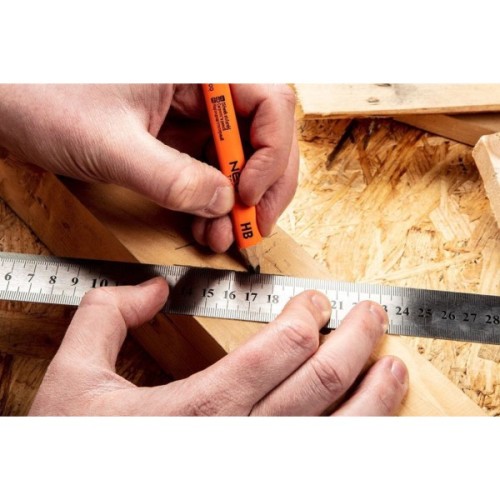 Лінійка будівельна Neo Tools нержавіюча сталь, 1м (72-210)