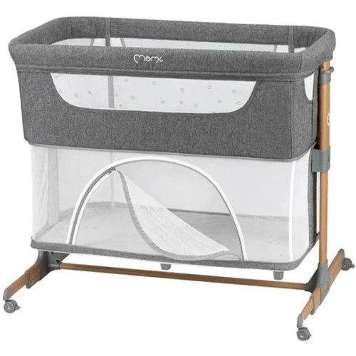 Ліжечко MoMi приставне SMART BED, gray (LOZE00002)