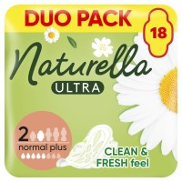 Гігієнічні прокладки Naturella Ultra Normal Plus (Розмір 2) 18 шт. (8006540098257)