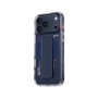 Чохол до мобільного телефона Skinarma Haxa Magnetic Charging + Grip Stand iPhone 17 Pro Max Blue (8886461249446)