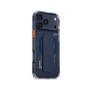 Чохол до мобільного телефона Skinarma Haxa Magnetic Charging + Grip Stand iPhone 17 Pro Max Blue (8886461249446)