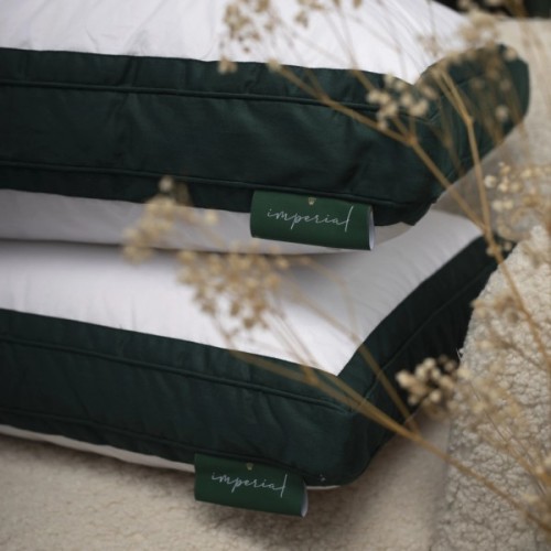 Подушка MirSon Трьохкамерна Imperial Satin Luxe (мягка) 50х70 (2200007209415)