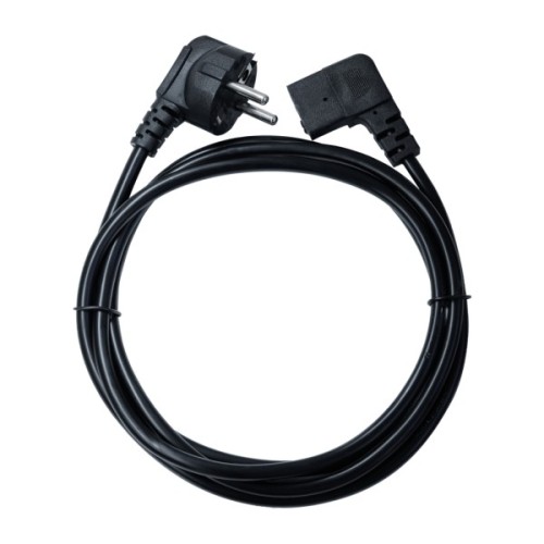 Кабель живлення C13 1.8m 90° corner black Armorstandart (ARM73124)