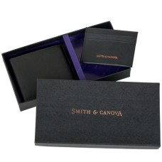 Гаманець Smith & Canova Набір з картхолдером 28652 Black (28652 BLK)