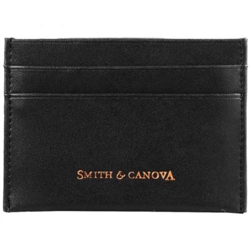 Гаманець Smith & Canova Набір з картхолдером 28652 Black (28652 BLK)